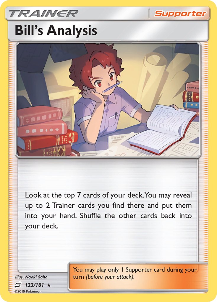 Bill's Analysis [Reverse Holo]
